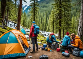 senderismo camping areu