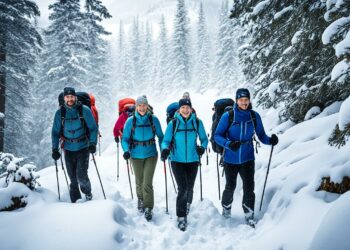 senderismo invernal areu