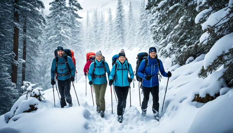 senderismo invernal areu